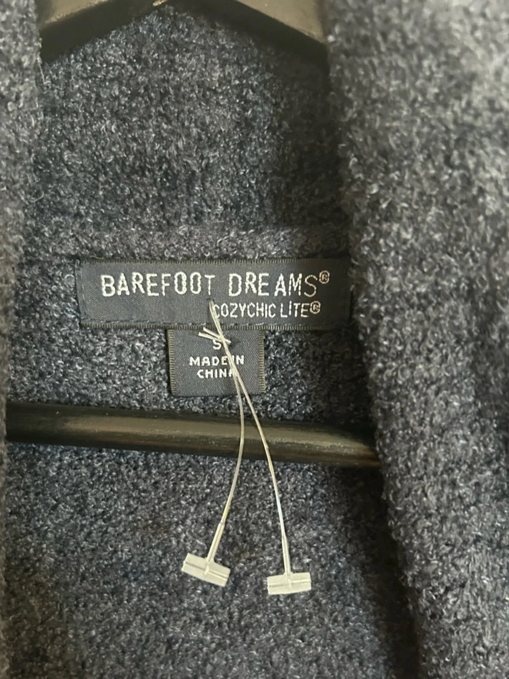Barefoot Dreams Cozy Chic Lite Indigo Circle Cardigan